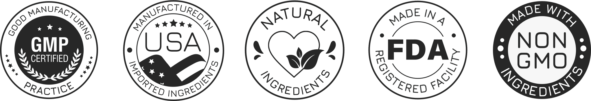 Ear Health Formula certifications